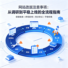 烟台建站-网站改版注意事项：从调研到平稳上线的全流程指南