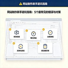 烟台建站-网站制作新手避坑指南：5个最常见的错误与对策