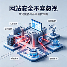 烟台建站-网站安全不容忽视:常见威胁与基础防护策略