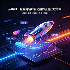 烟台建站-从0到1：企业网站冷启动期的流量获取策略