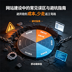 烟台建站-网站建设中的常见误区与避坑指南